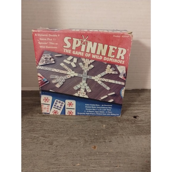 Puremco Games Spinner The Game Of Wild Dominoes Catalin Tiles 203